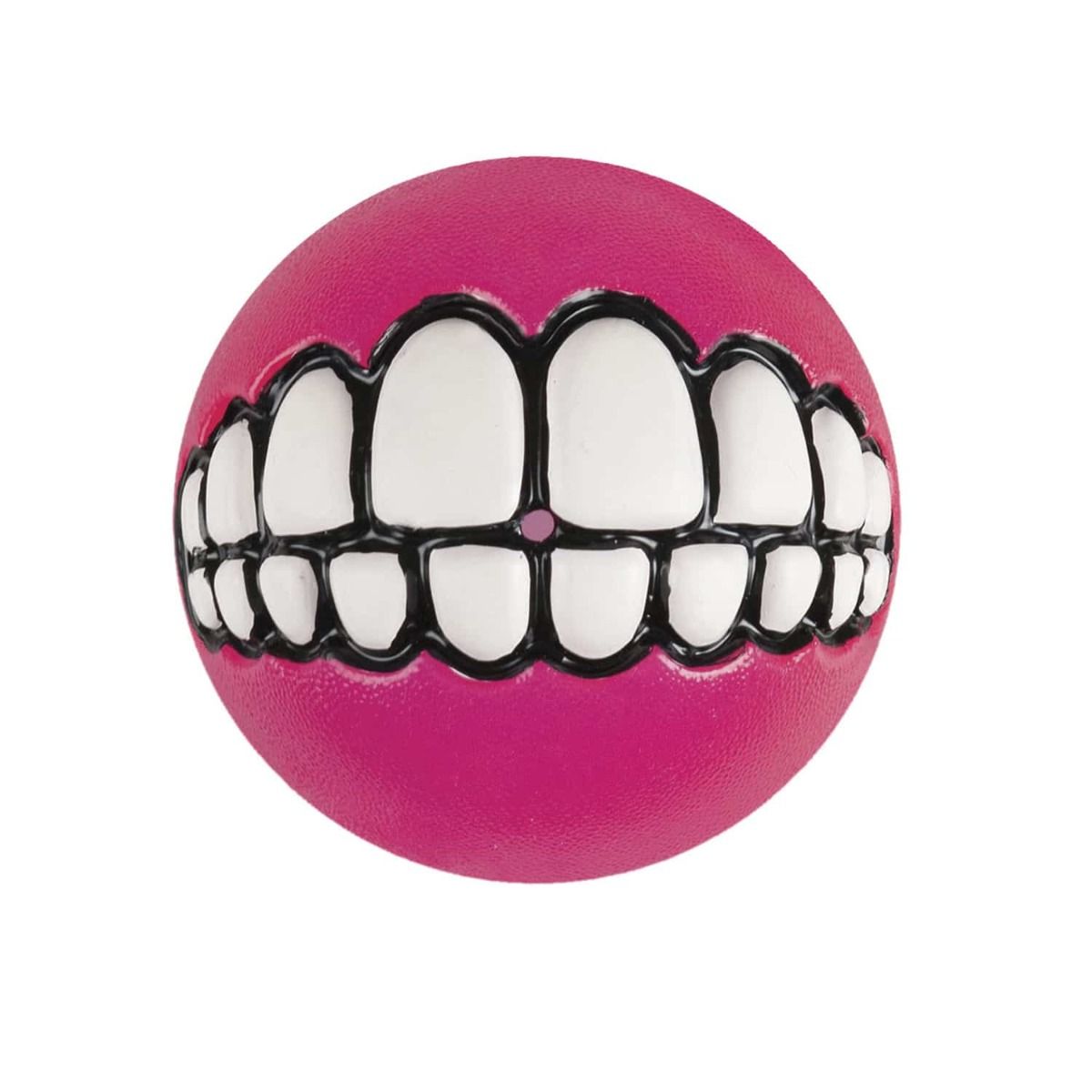 Rogz Grinz Ball Dog Toy - PINK M