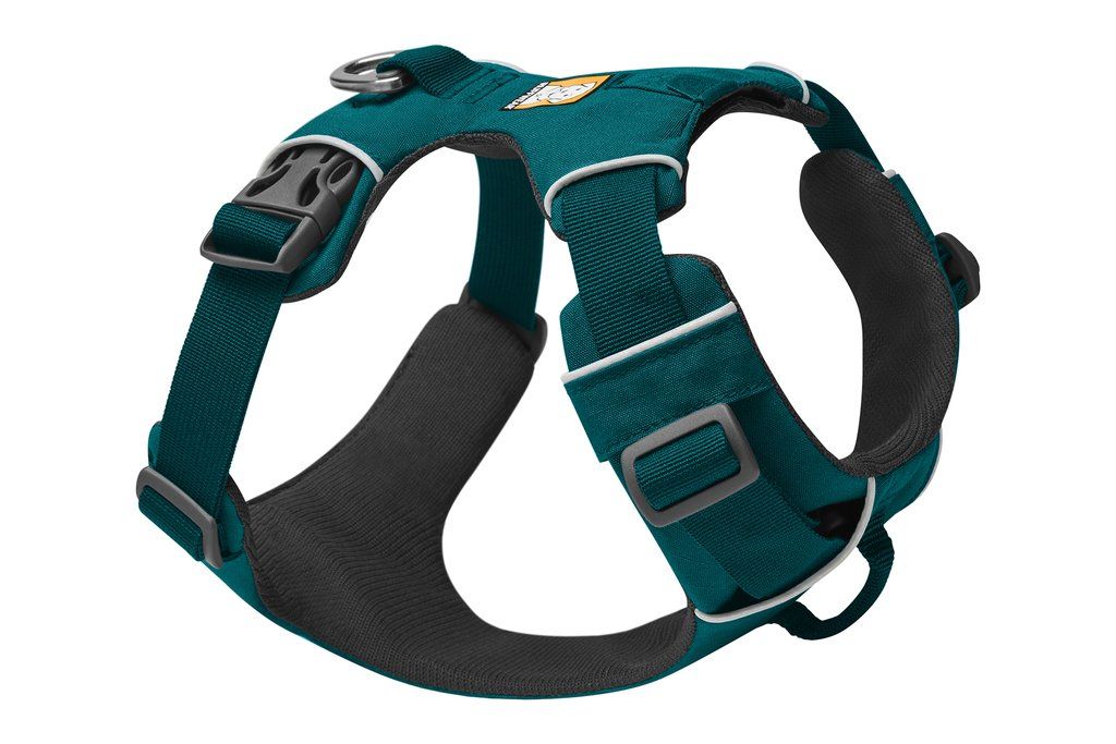 Ruffwear Front Range Padded Dog Harness - TEAL XX-Small