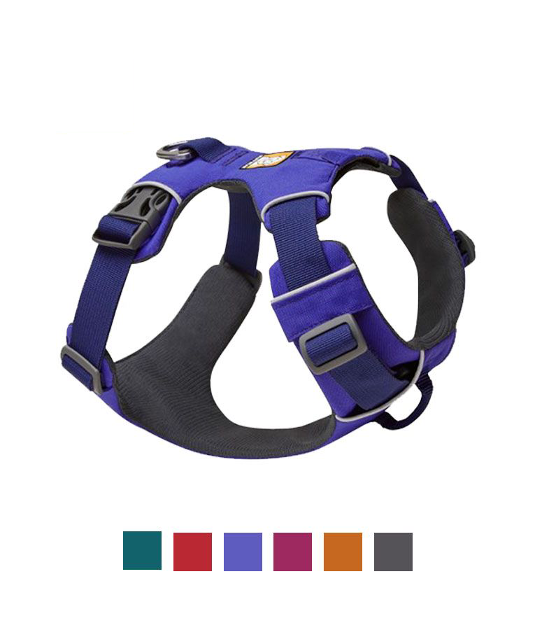 Ruffwear Front Range Padded Dog Harness - HUCKLEBERRY BLUE Medium