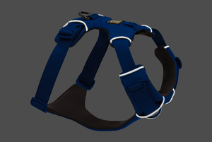 Ruffwear Front Range Padded Dog Harness - Blue Pool Small