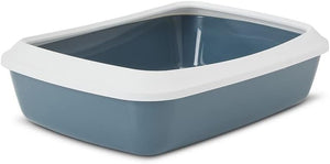 Savic Iriz Cat Litter Tray - Pale Blue 42CM