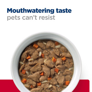 Hill’s Prescription Diet i/D Stress Mini Canine Stew Flavoured With Chicken & Vegetables (24x156g)