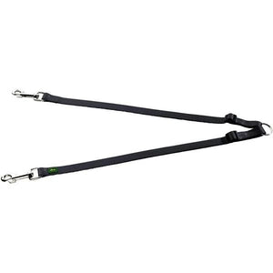 Hunter Coupling Adjustable Dog Leash - Black 10MM