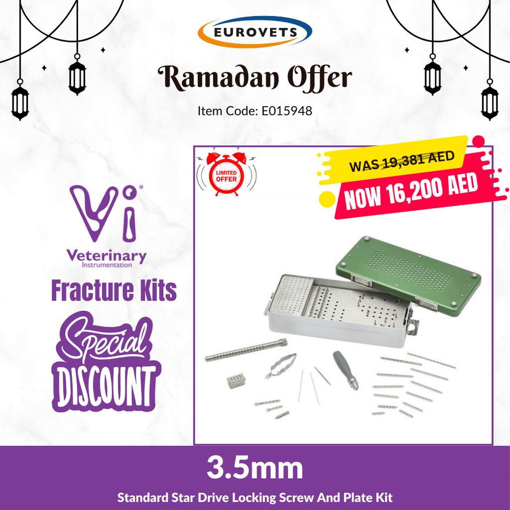 3.5mm Standard Star Drive Locking Screw and Plate Kit - Shopivet.com