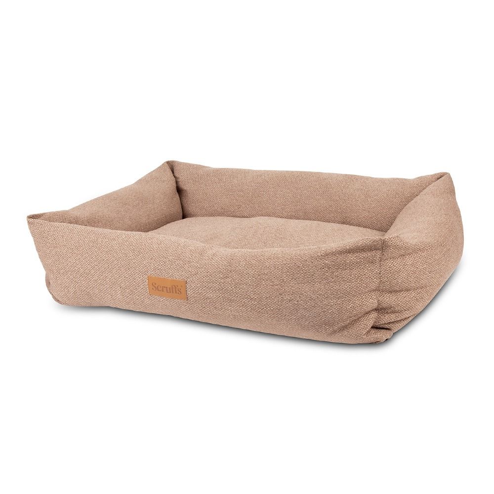 Scruffs Seattle Box Dog Bed - Brown X-Large