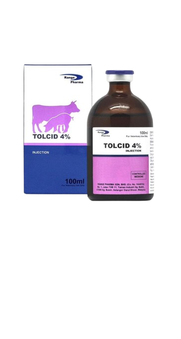 TOLCID 4% (Tolfenamic acid) 100ml