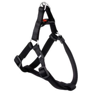 Flamingo Art Sportiv Nylon Dog Harness - BLACK 25MM
