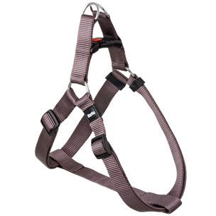 Flamingo Art Sportiv Nylon Dog Harness - BROWN 10MM