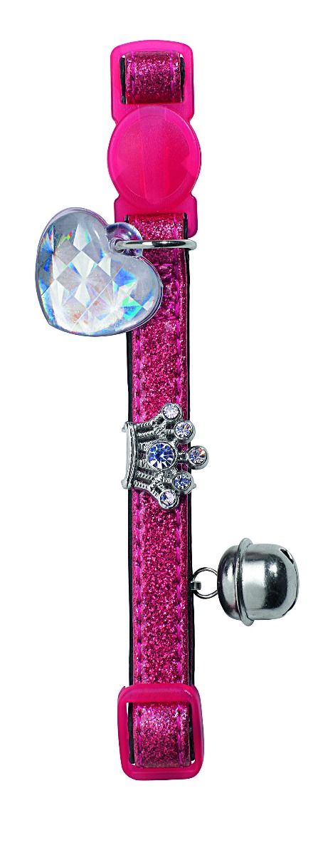 Hunter Crown with Bell Cat Collar - PINK