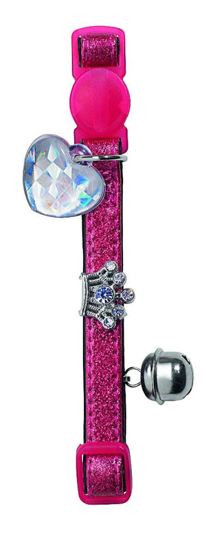 Hunter Crown with Bell Cat Collar - PINK