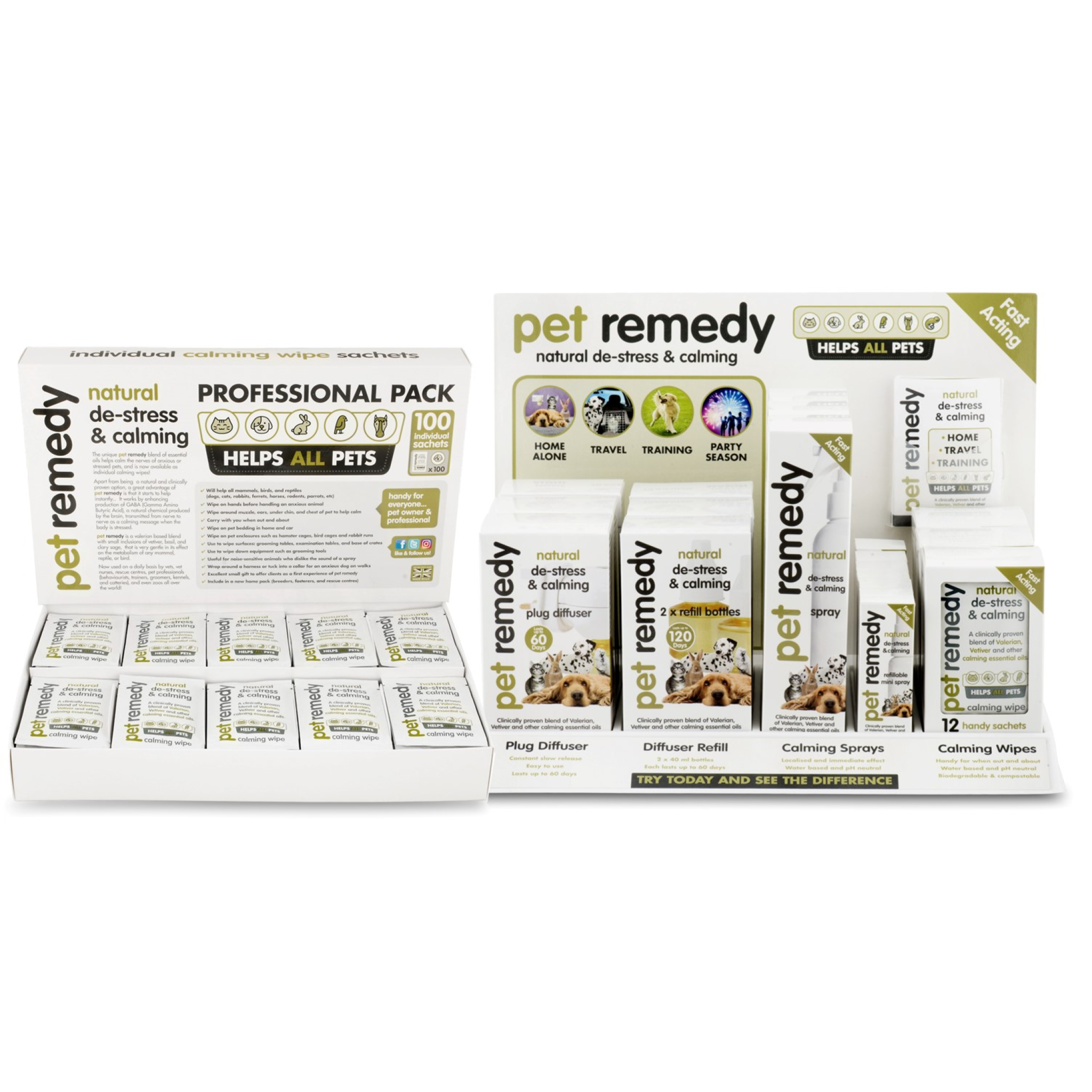 Pet Remedy Counter Display Starter Pack