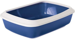 Savic Iriz Cat Litter Tray with Rim - LIME GREEN 42cm