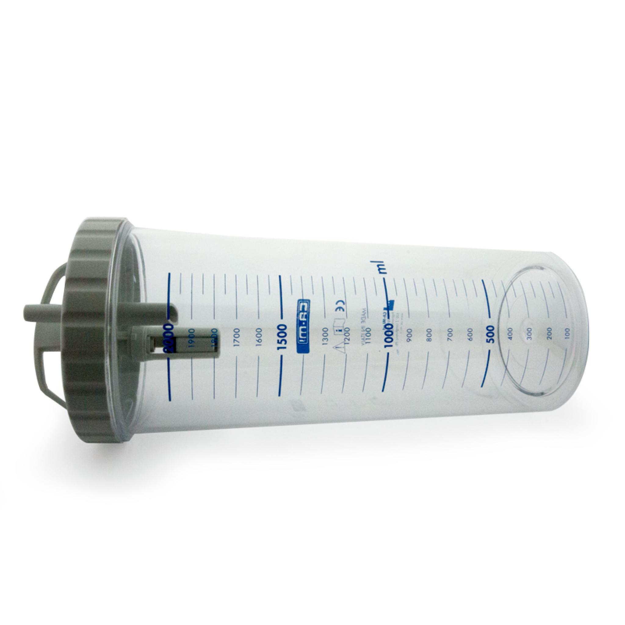 2Ltr Jar With Lid For Askir 30 And Hospivac 400 Suction Units