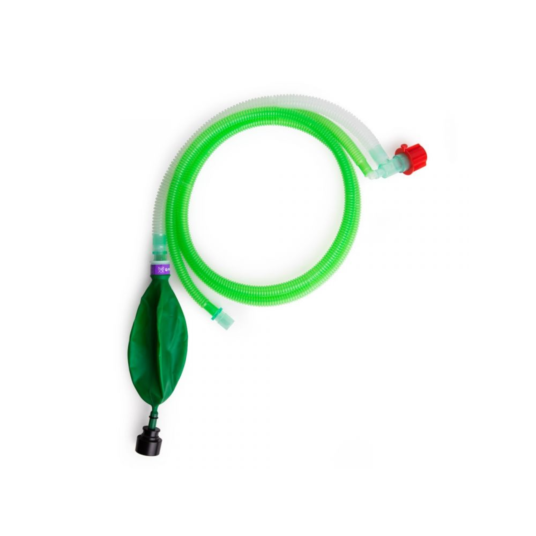 Disposable Modified Ayres T Circuit With Gas Scavenging Adaptor For Bag