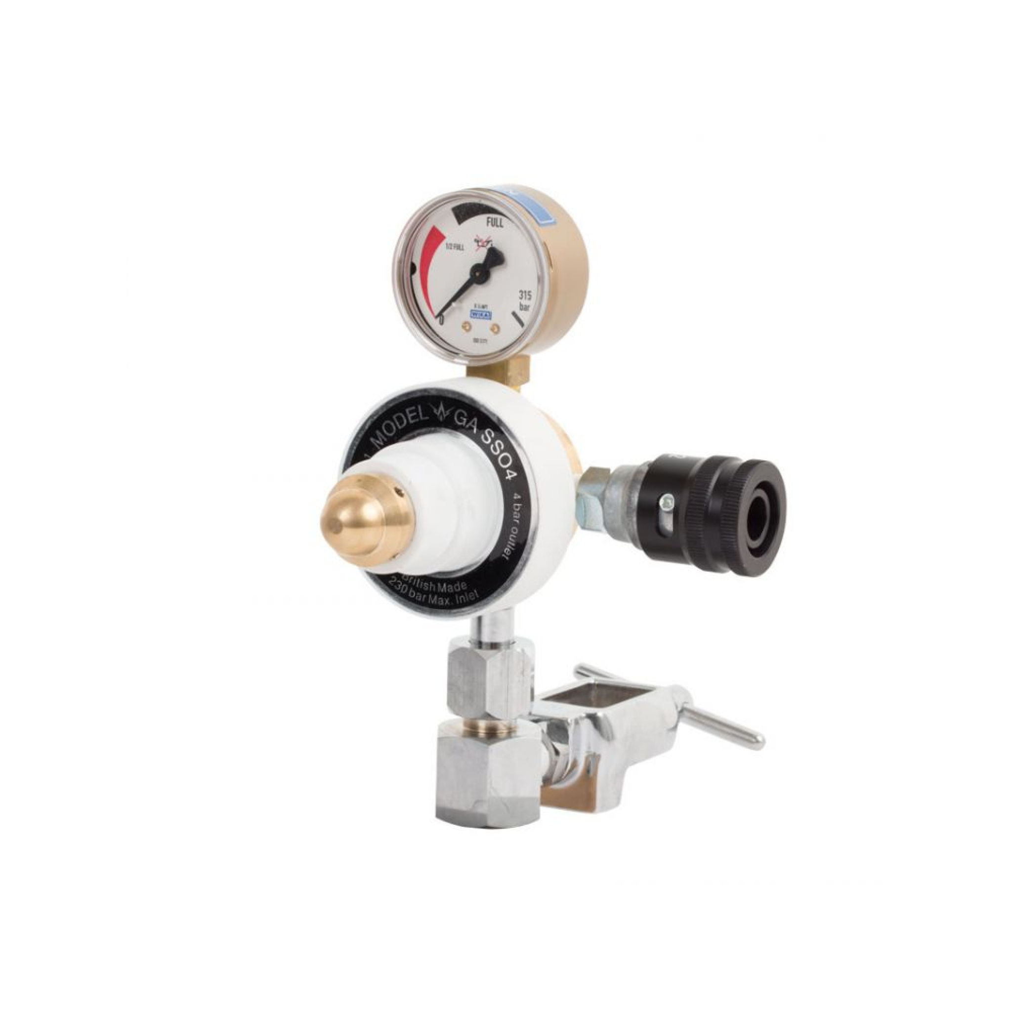 Pin Index O2 single stage regulator