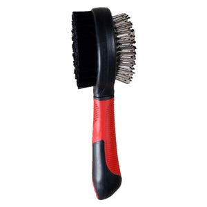 Flamingo Dog Bristle & Pin Brush - S