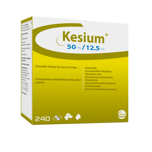 Kesium 50 mg/12.5 mg Chewable Tablets for Cats & Dogs, 240 Tabs