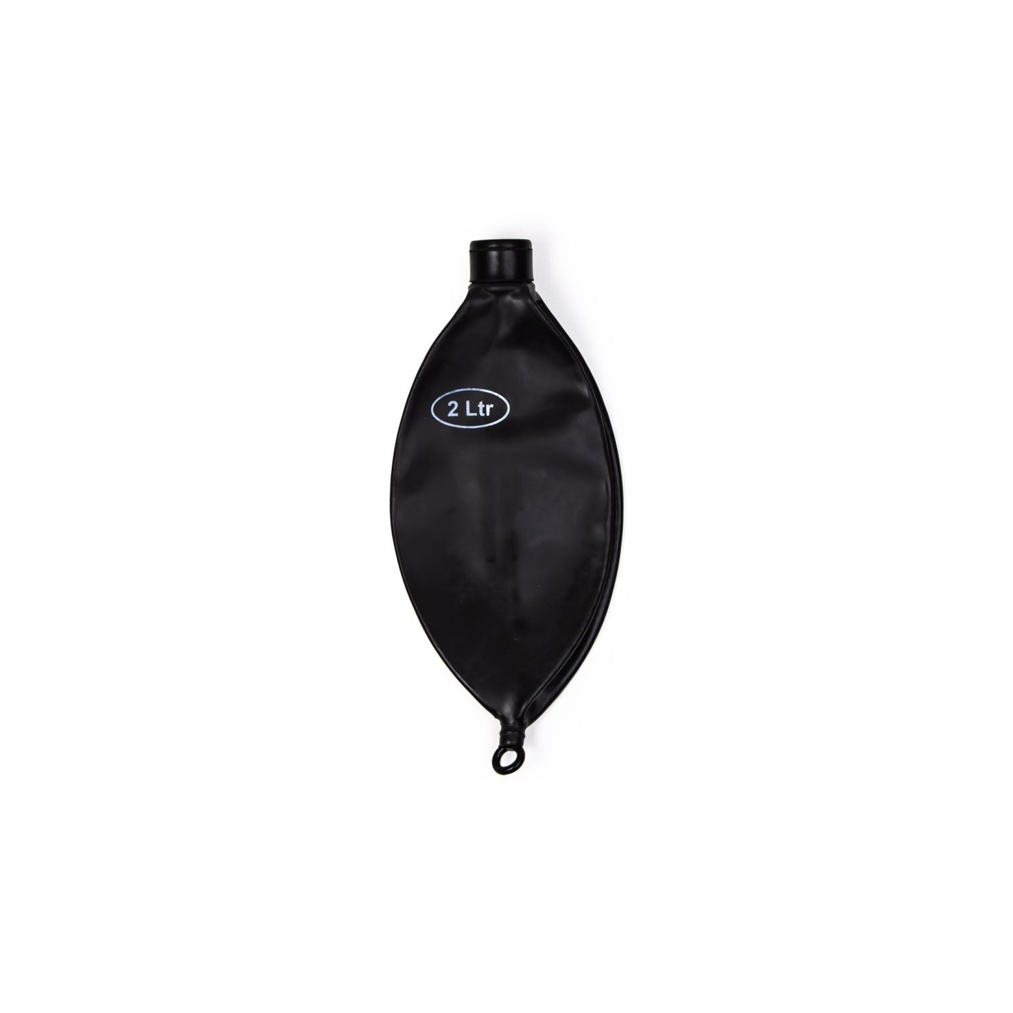 Black Rubber Rebreathing Bag - 0.5l x 22mm neck (open-ended)
