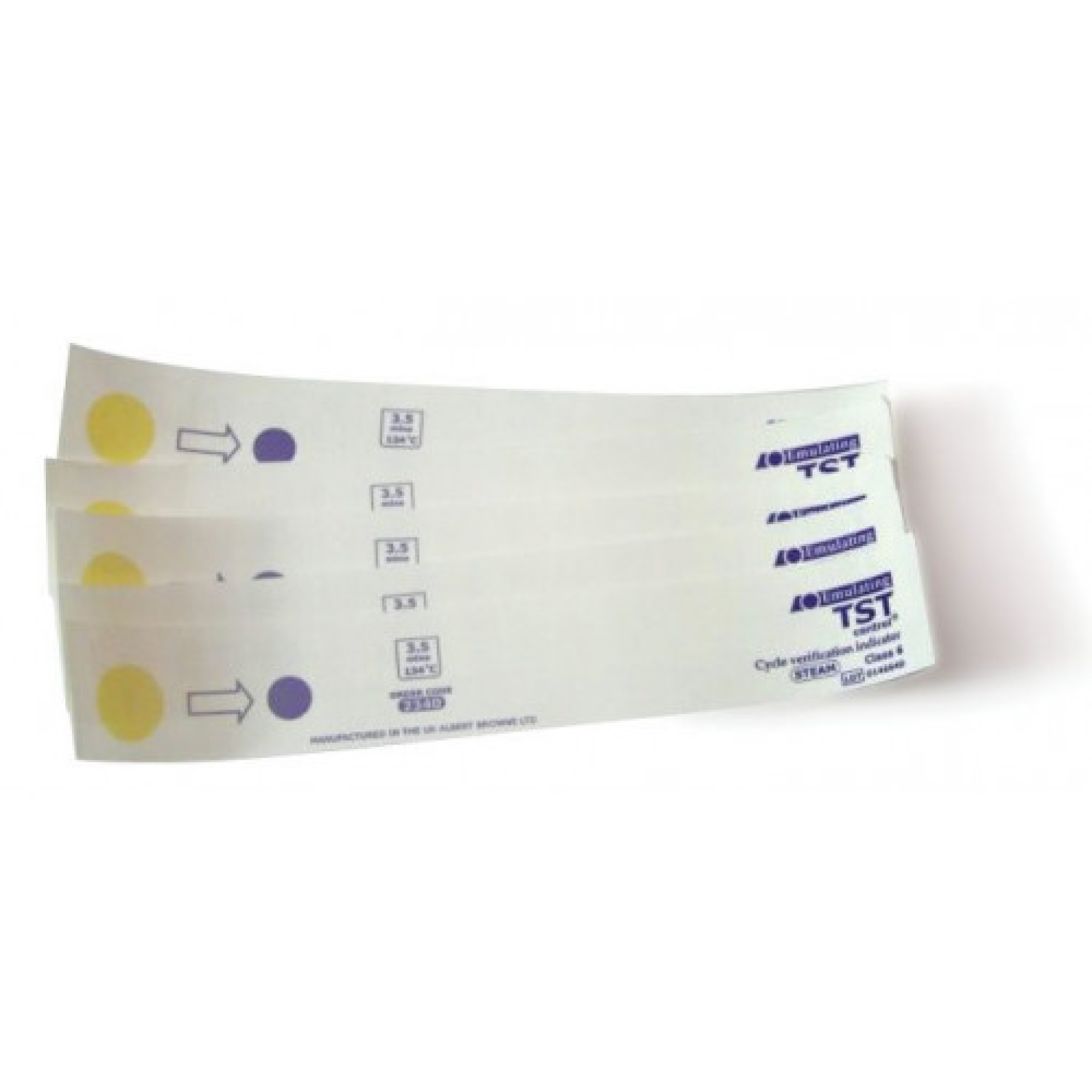 TST Control Indicator Strips - 15 mins at 121C