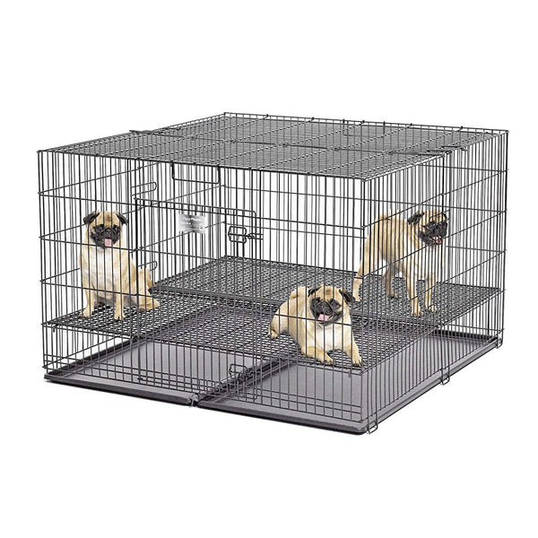 48″ Puppy Playpen (1/2″GRID) - Shopivet.com