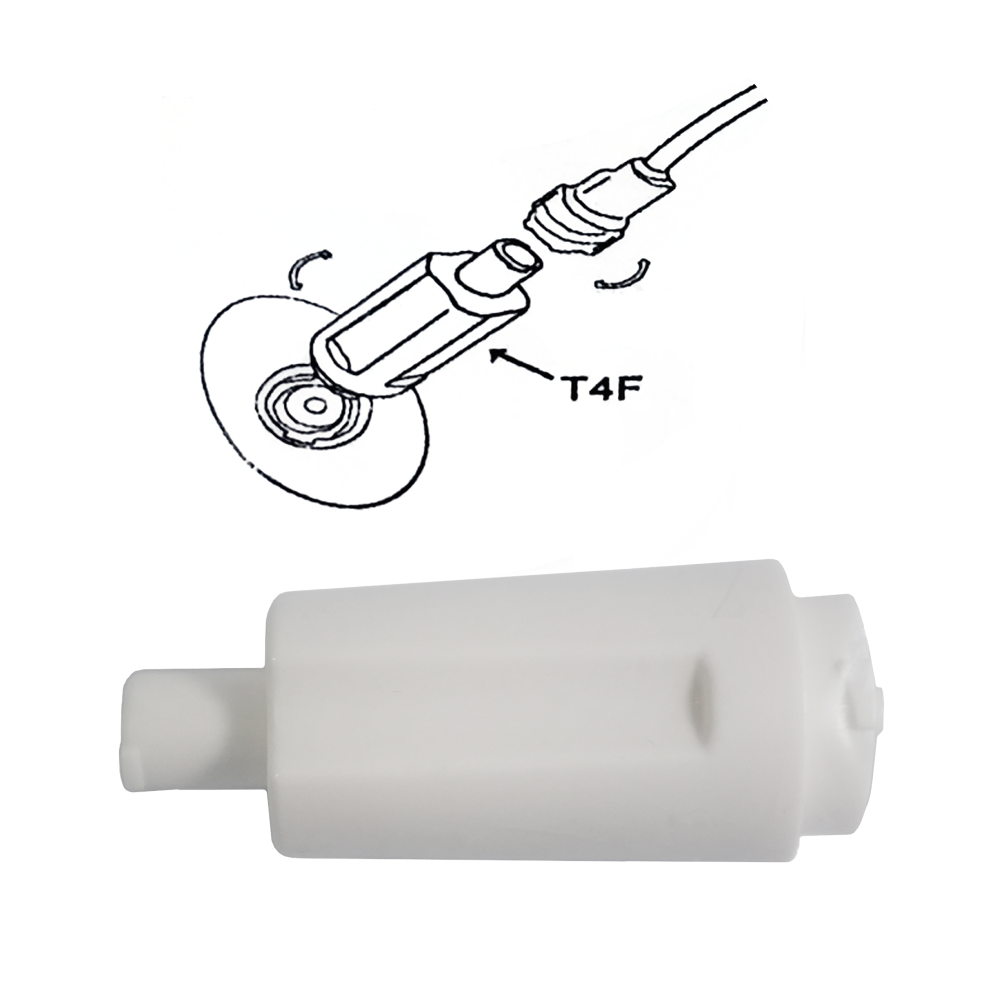 Water filter for the M880B capnograph
