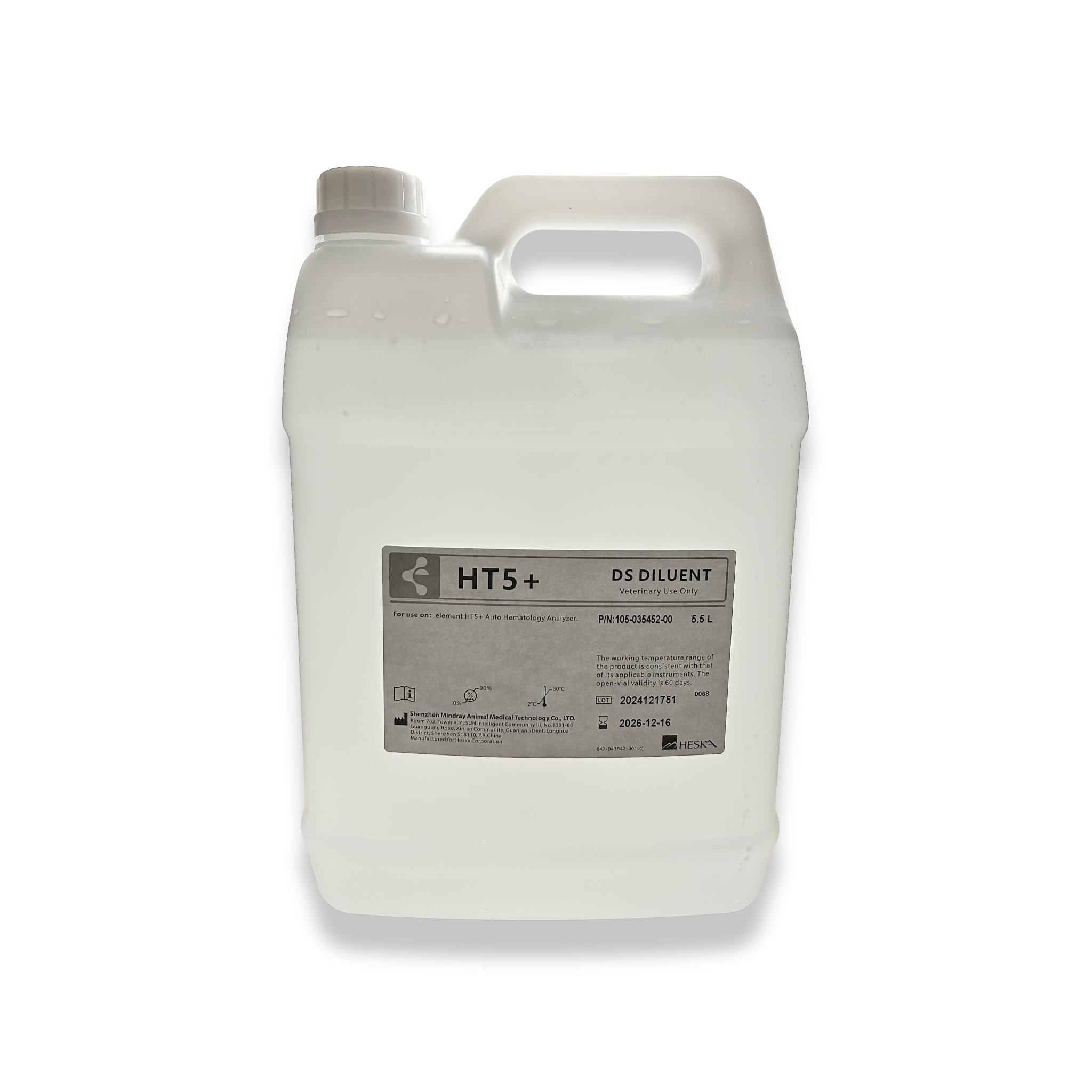 Element HT5+ DS Diluent (2x 5.5 l)