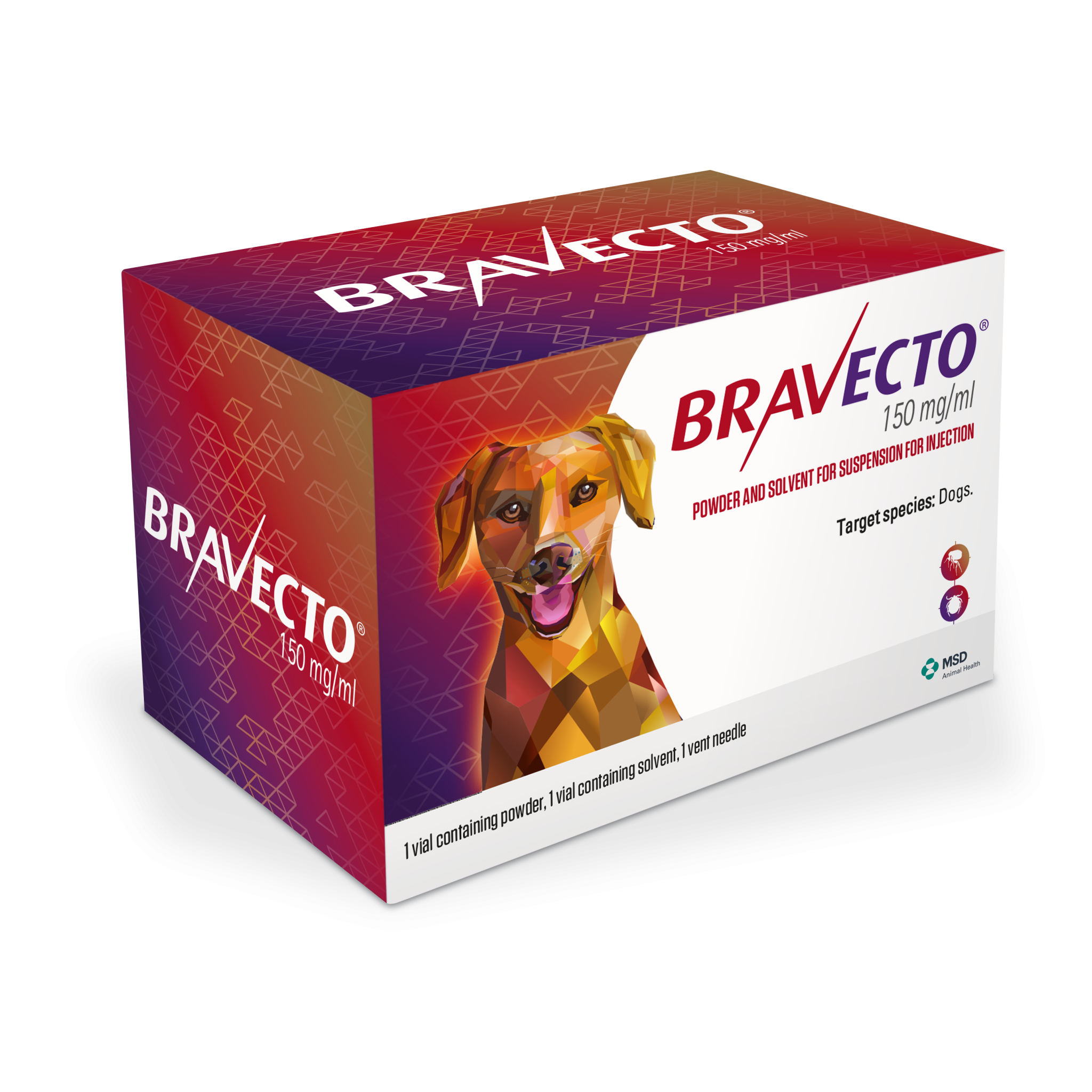 Bravecto Injectable (1x2.51 g + 1x16mI)