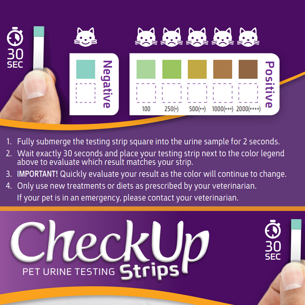 CheckUp Glucose Urine Testing *50