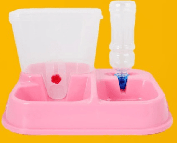 4L Water and Food Feeder - Blue - Shopivet.com