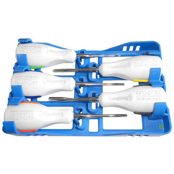 5 Piece Ergo Luxator Set (White) - Shopivet.com