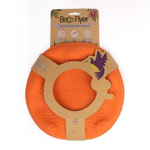 Beco Pets Rubber Flyer Dog Toy - PURPLE