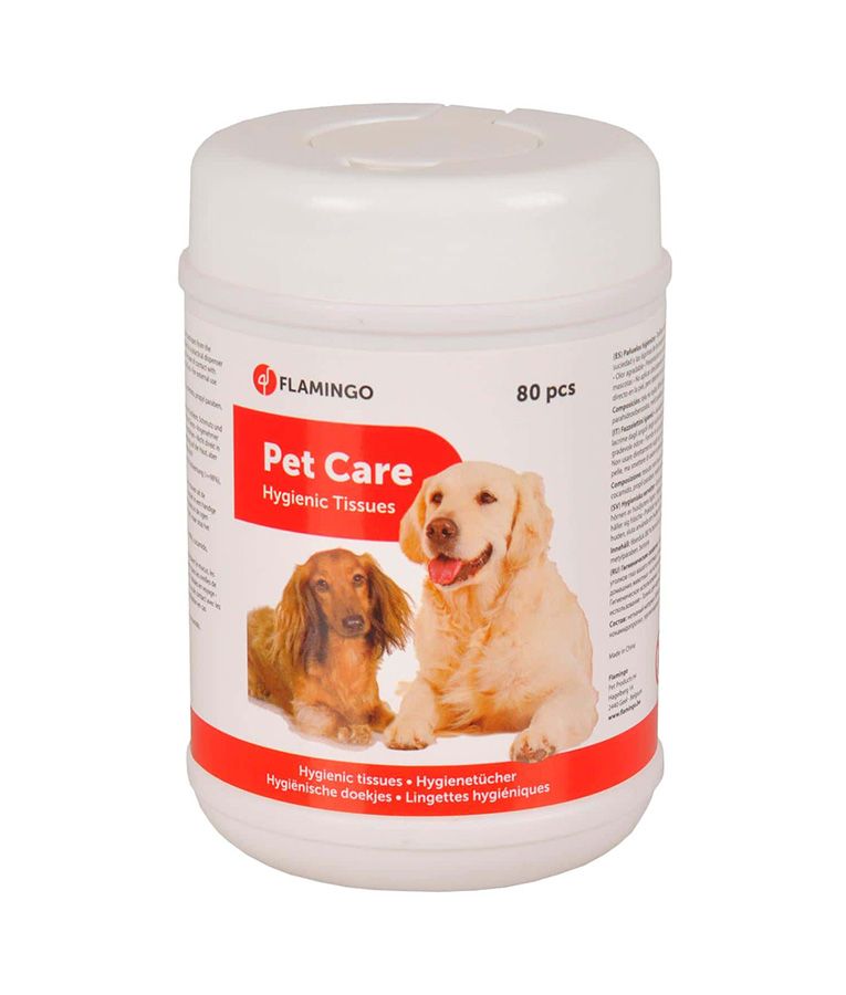 Flamingo Pet Care Hygienic Tissues 80pcs -