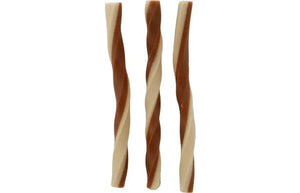 Flamingo Duetto Twisted Chicken&Cheese Dog Treats - 85g
