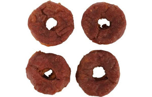 Flamingo Hapki Duck Donut Dog Treats 4pcs 95g - 95g