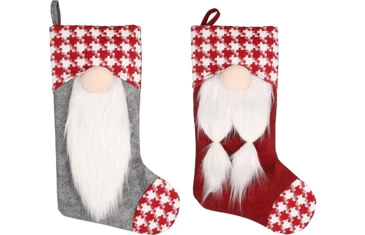 Flamingo Barda Gnome Sock Christmas Cat Toy -