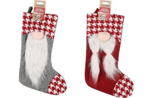 Flamingo Barda Gnome Sock Christmas Cat Toy -