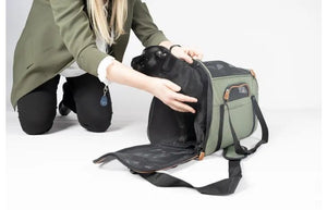 Flamingo Gisel Dog Carrying Bag Green - Green