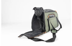 Flamingo Gisel Dog Carrying Bag Green - Green