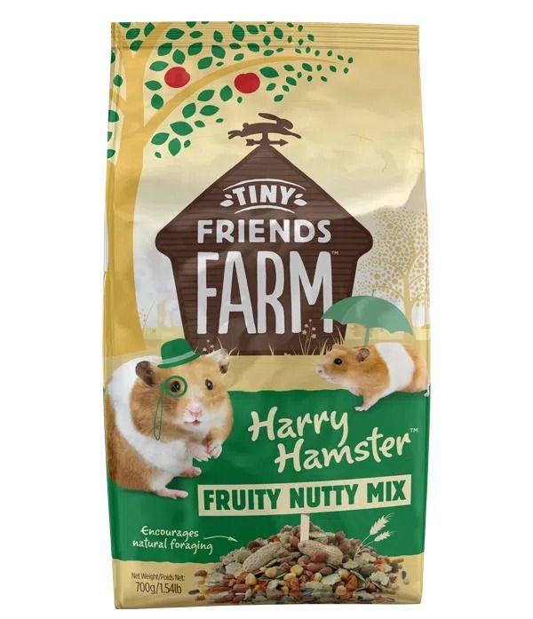 Tiny Friends Farm Harry Hamster Fruity Nutty Mix