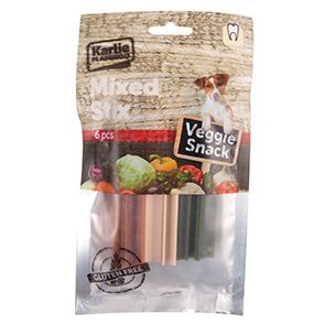Flamingo Veggie Mixed Stix Dog Treats - 12CM