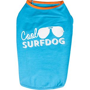 Flamingo Cool Surfdog T-Shirt  - 25CM