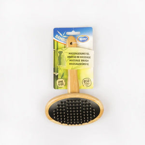 Duvo Bamboo Massage Brush 19 x 12cm[Dimension - 19 x 12cm]