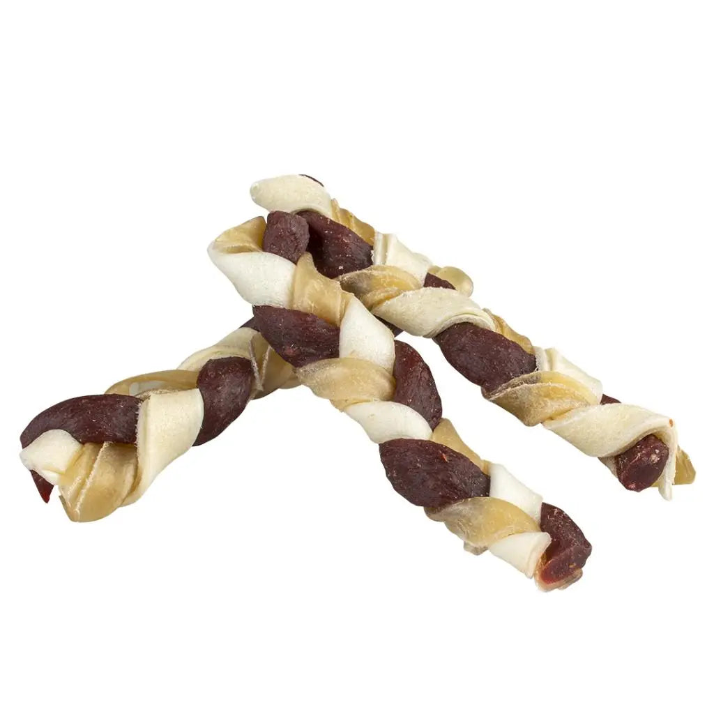 Duvo+ Chew! Twist `n Roll Twisters Beef 12.5cm-L-2st