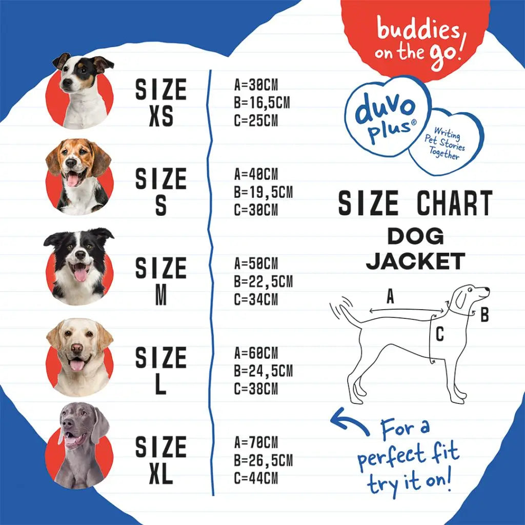 Duvo+ Dog Sweater Cozy, Red[Size - M]