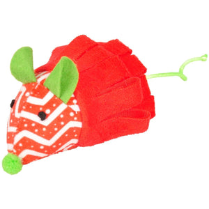 Flamingo Flip Mouse Plush Christmas Cat Toy -