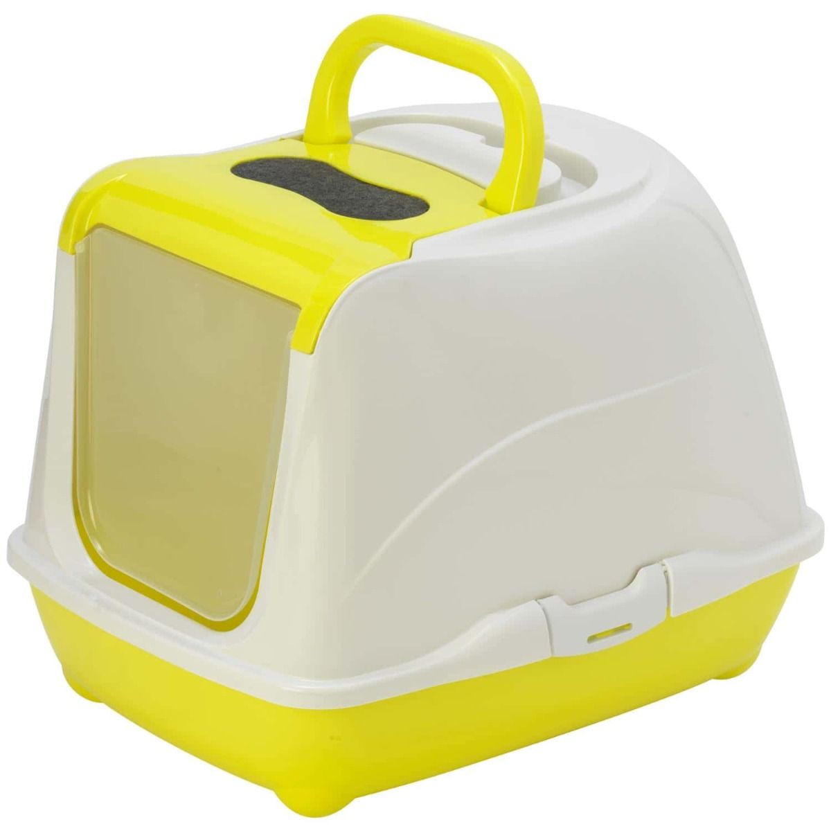 Flamingo Loki Hawai Cat Litter Box - LIME Medium