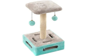 Flamingo Cya 1 Turquoise/Grey Cat Scratching Tree