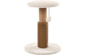Flamingo Bea Cream & Natural Cat Scratching Tree