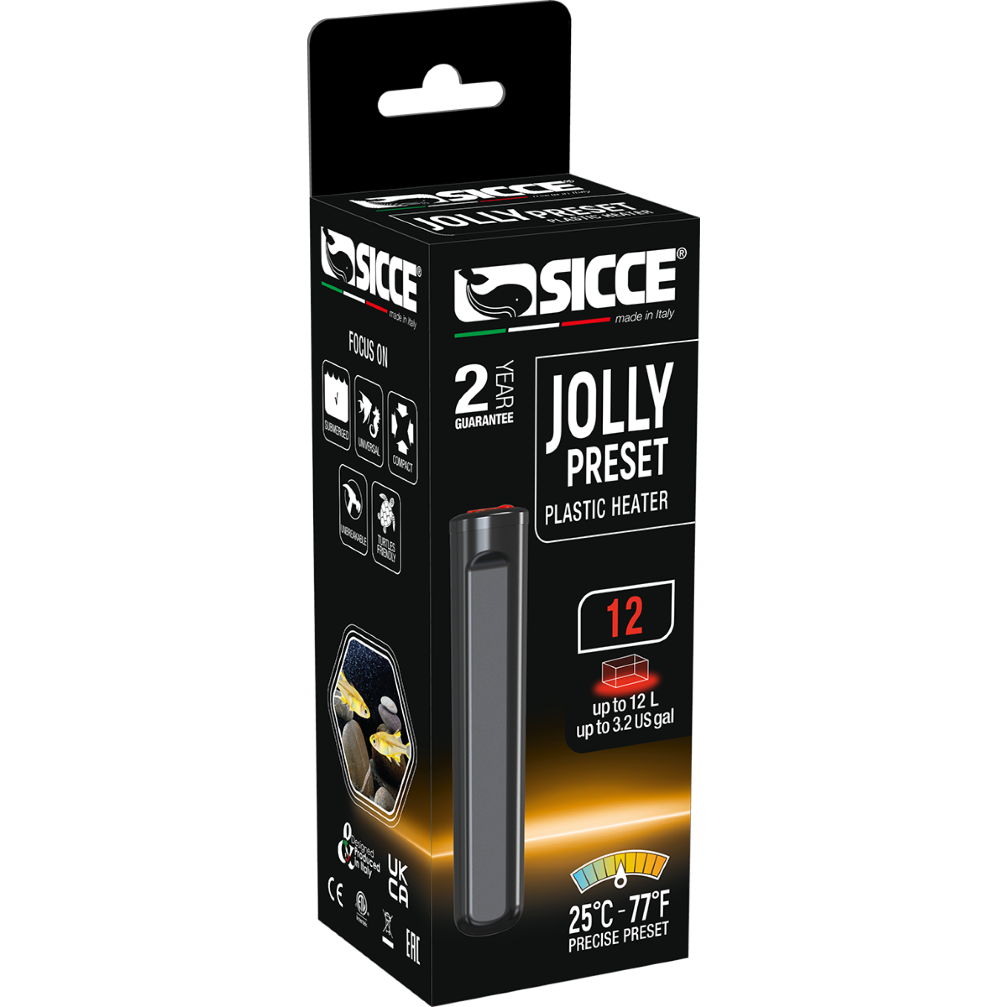 Jolly Preset 12 - 12W 220-240V/50Hz 1.5m 2P