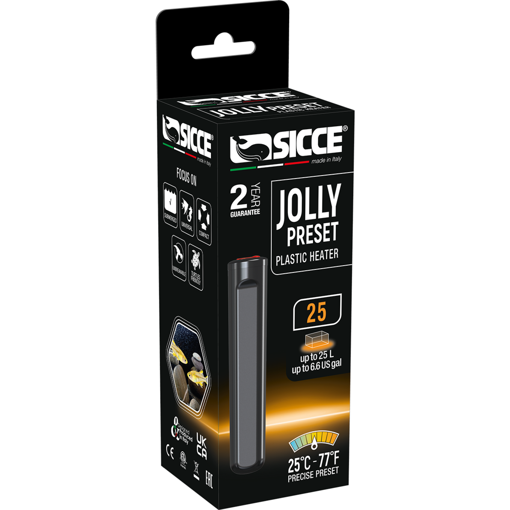 Jolly Preset 25 - 22W 220-240V/50Hz 1.5m 2P